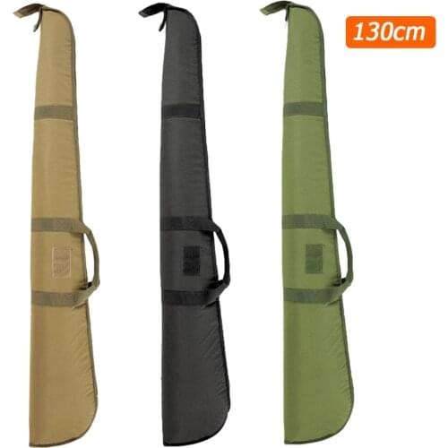 Tactical 130cm Gun Bag 600D Oxford Shotgun Holster Adjustable Shoulder Strap Rifle Carry Case Military Gun Holster Hunting Bag