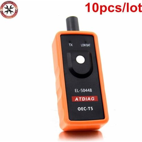 10pcs/lot OEC-T5 EL50448 Auto Tire Pressure Monitor Sensor TPMS Reset Tool For GM/Opel Series Vehicle EL-50448