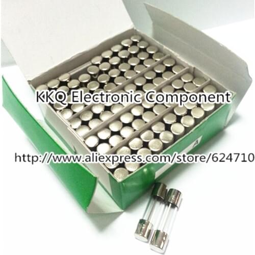 100PCS/BOX NEW Fast Blow Glass Fuses 250V 5A 5*20mm Insurance Tube 5x20mm 5*20
