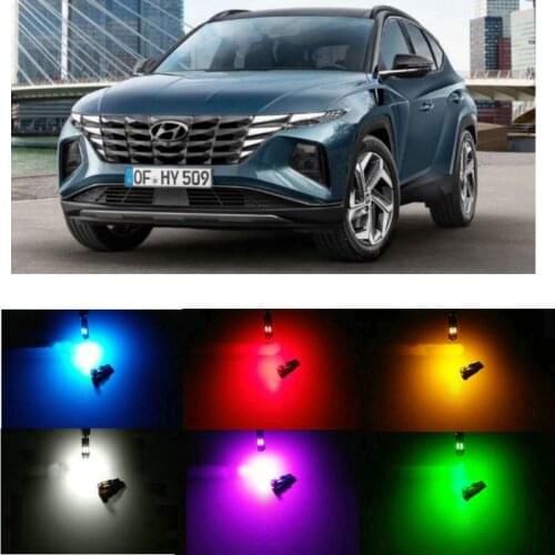 20pc/lot canbus t5 Dashboard LED Light Bulbs For hyundai ACCENT 1 2 3 4 Tucson JM TLE azera entourage equus ioniq kona nexo
