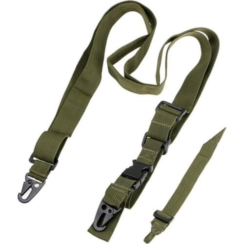 3 Point Airsoft Hunting Belt Tactical Military Elastic Gear Gun Sling Strap Outdoor rock climbing shoulder Multifunctional Belt