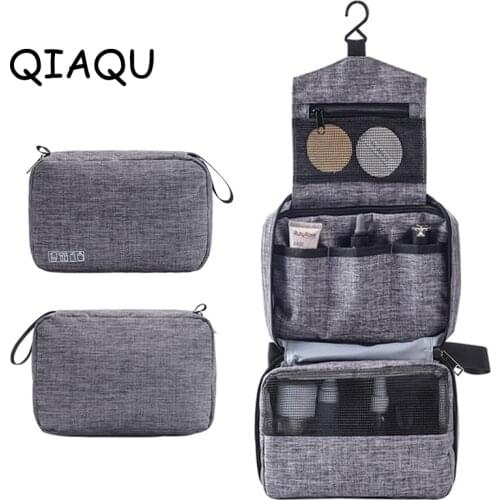Travel Cosmetic Wash Bag Men Women toiletry Storage kit Hanging Multifunction Pouch Travel Portable Folding makeup organizer Bag