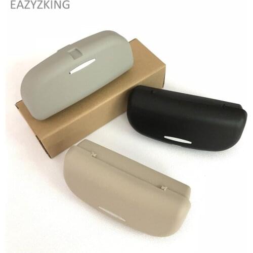 EAZYZKING Car Glasses Case Holder Box For Volkswagen Touareg Phaeton Bora Lavida Lamando Touran Beetle Magotan