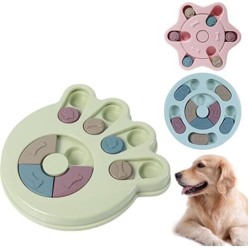 Dog Puzzle Toys Increase IQ Interactive Slow Dispensing Feeding Pet Dog Training Games Feeder For Small Medium Dog Puppy