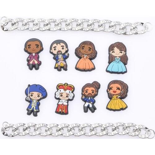 Best Sellings 1 Pcs Croc Shoes Charms Kids Playing Ball JIBZ Clog Shoe Decoration Girl Cosplay Bracelet Accessories King Queen