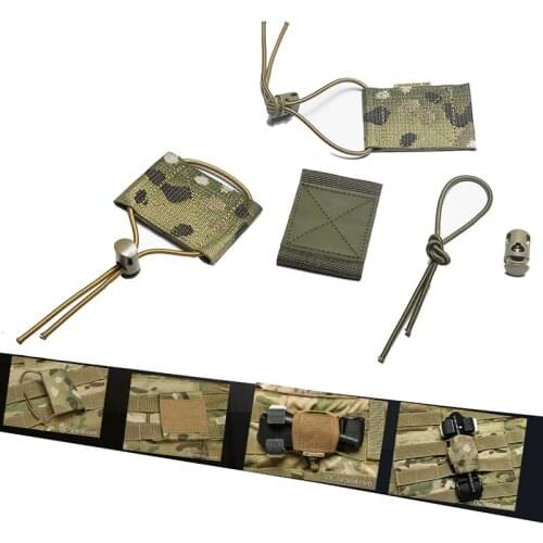 MC Cat Tactical Sundries Fixed Panel Molee Bag Carrier Plate Can Nse MC Jacquard Ribbon1 Pair