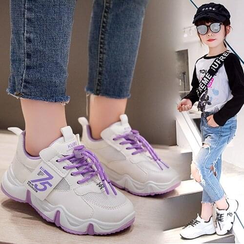 Girl Boy Fashion Sports Shoes Childrens Girls Running Shoes Students' Casual Sneakers Non-slip Fashion All-match Toddler Shoes