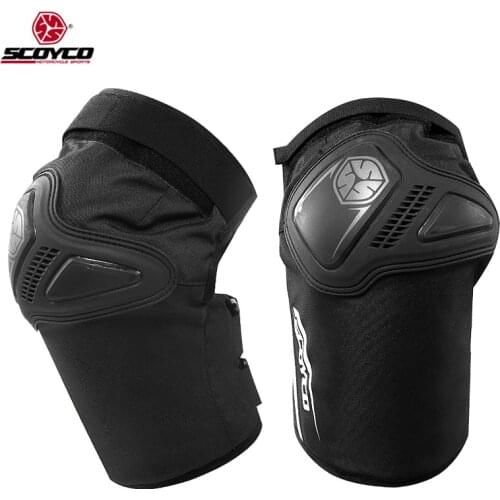 Scoyco Motorcycle Kneepad Motocross Cycling Half Protective Sport Guard Off Road Motorbike Protector Gear Racing Guard Knee K24