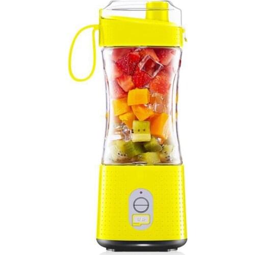 Portable Blender Personal USB Rechargeable Juice Cup 13Oz Mini Handheld Fruit Mixer for Travel Home Office Sports