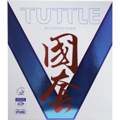Tuttle National V Table Tennis Rubber Professional High Sticky Ping Pong Rubber With Elastic Sponge Fine Spin + Control