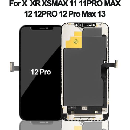 1 Piece Grade AAA+ For iPhone 12 Mini Pro Max OEM Display Replacement Touch Digitizer Assembly OLED Screen LCD Original Quality