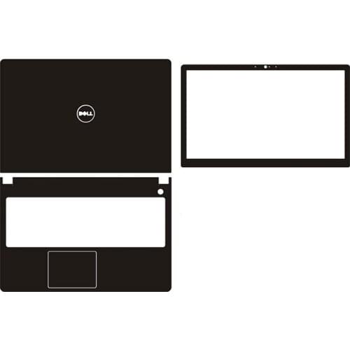Special Laptop Carbon fiber Vinyl Skin Stickers Cover guard For 2015 Dell 15-5558 15-5559 15-5555 15-5566 15.6"