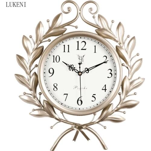 American Art Light Luxury Creative Fashion Clock Clock Wall Clock Modern Minimalist Home Living Room Personality Quartz Clock