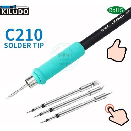 C210 Universal Series Soldering Iron Tips Welding Iron Handle Equal quality Soldering Station Welding JBC Sugon T26