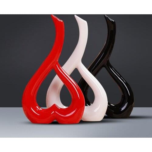 Nordic Love Heart Vase Valentines Day Flower Vase Home Bedroom Living Room Elegant Decoration Gift For Lover Flower Arrangement