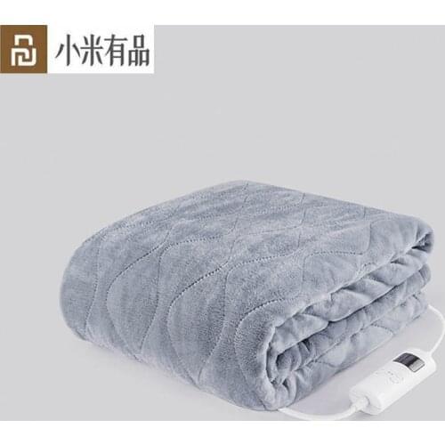 Youpin Qindao Heated Electric Throw Blanket Intelligent Temperature Control Safety Timing Washable Comfortable Electric Blanket