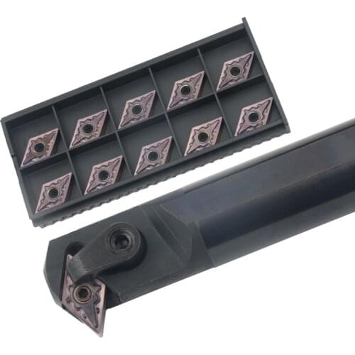 1pc S20R-MDWNR11 Internal Turning Tool Holder DNMG Carbide Inserts Lathe Bar CNC Cutting Tools Set