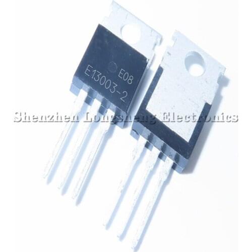 10PCS/LOT New MJE13003-2 E13003-2 TO220 Power Transistor NPN Silicon Tube In Stock