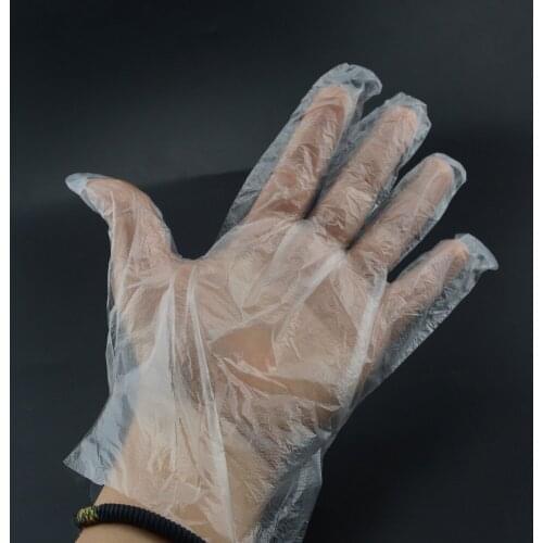 100PCS/Set Food Plastic Gloves Disposable Gloves for Restaurant Kitchen BBQ Eco-friendly Food Gloves Fruit Vegetable Gloves
