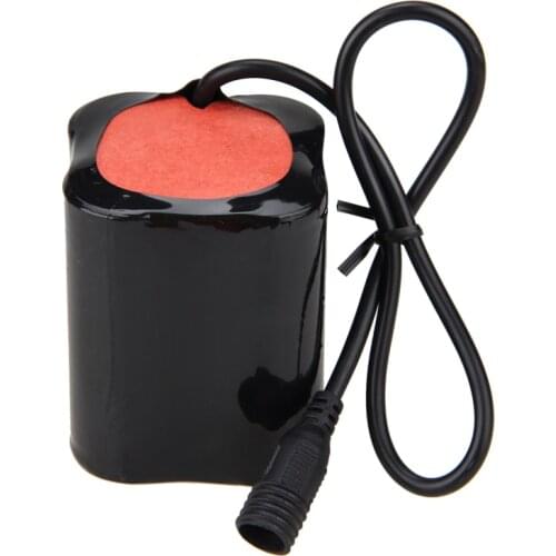 20000mAh 8.4V Battery Pack fit for L2 T6 LED x2 x3 Bike Bicycle Light Head Torches Lamps