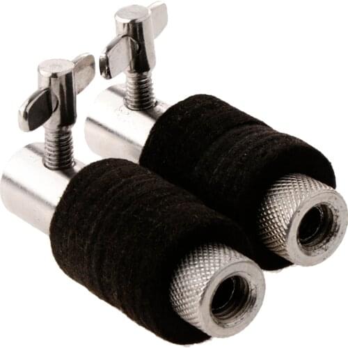 2x Adjustable Hi-Hat Clutch for Drum Cymbal Stand Rack Holder Support Parts