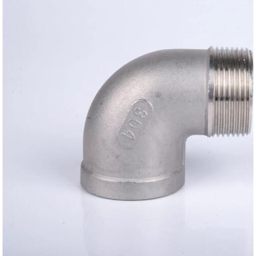 304 Stainless Steel 90 Degree Street Elbow, Female x Male BSPT Thread, 1/8"1/4" 3/8" 1/2" 3/4"-Pipe Fitting