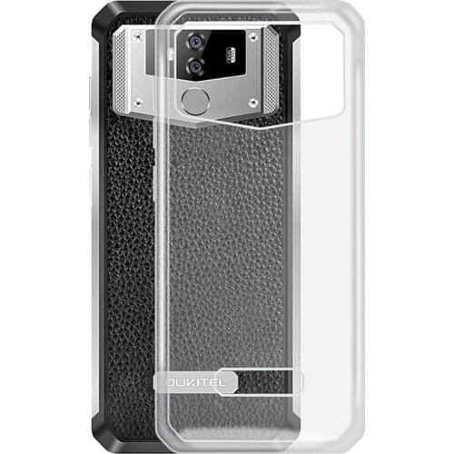 TPU Silicone Protective Cover Phone Case For Oukitel K12 6.3 inch Lanyard Ring Pen Gel Shell Etui Skin