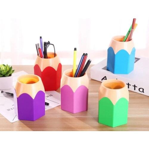 Pen Holder Portable Creative Environmental Protection Pen Holder Student Stationery Desk Multifunctional Storage Box Pen Holder