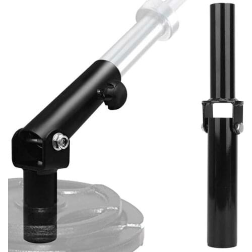 Fitness T-Bar Row Plate Post Insert Landmine Gym Equipment Back Exercise Barbell Attachment for Squat Deadlift Leg Workout