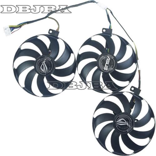 3PCS/group PLD09210S12H graphics Fan For ASUS ROG STRIX RX5600XT O6G GAMING