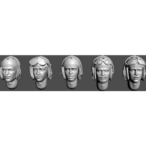 1:35 Resin Figure Model Kit Unassambled Unpainted //HEAD106