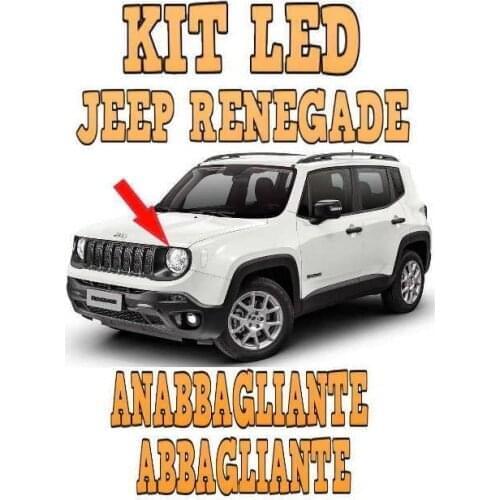 KIT LED FULL anti-dazzling H4 JEEP RENEGADE