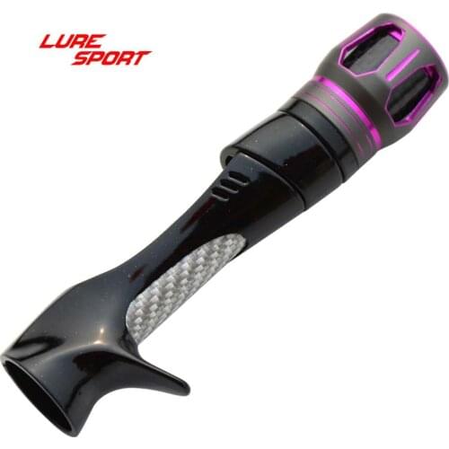 LURESPORT 2 Sets Reel Seat PCS Octal window Aluminum Carbon Tube MK Cap Black Paint Rod Building Component Repair DIY Accessory