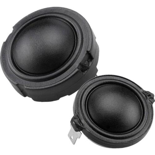 SOTAMIA 2Pcs Mini Sound Speakers Audio 4 6 Ohm Fever Tweeter Head DIY Portable Music Hifi Stereo Speaker Silk Film Loudspeaker