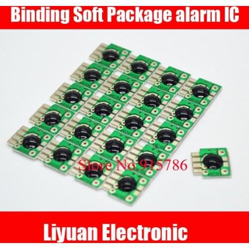 100pcs Binding Soft Package / 110 Alarm module / 119 alarm board / 120 chips alarm / three sound alarm IC