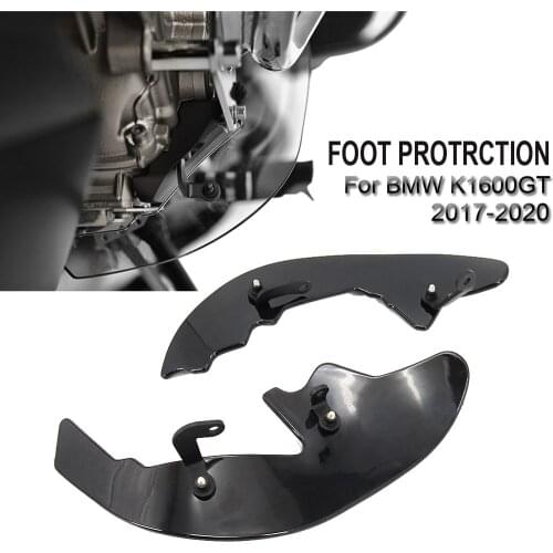 NEW Motorcycle Accessories Splash Brake Shift Shield Revised Foot Protector For BMW K 1600 GT K1600GT K1600 GT 2017-2020