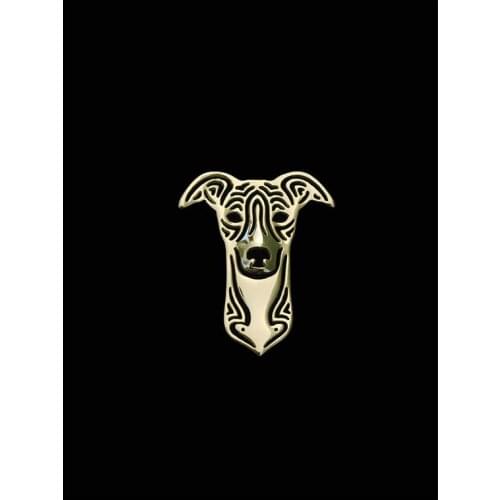 New Design Classic cute Whippet brooches plated silver fashion jewelry