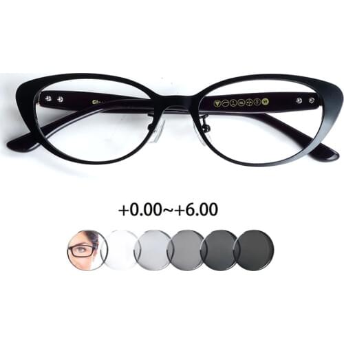 Transition Photochromic Reading Glasses Women Blue Light Blocking Computer Sun Readers Eyeglasses Anti Glare Eye Strain