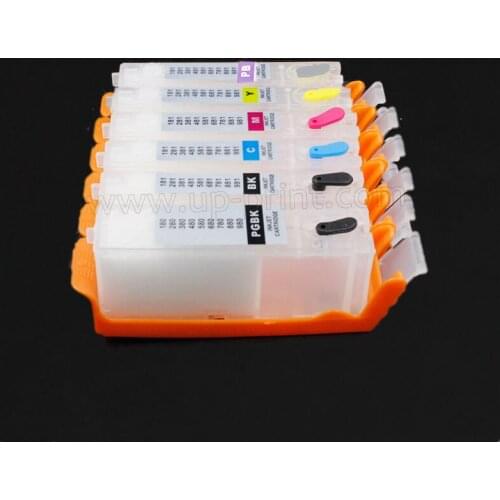 UP PGI-580 PGI580 Empty refillable Ink Cartridge For canon TS8150 TS8151 TS8152 TS9150 TS9155 TS8250 TS8251 TS8252 printer