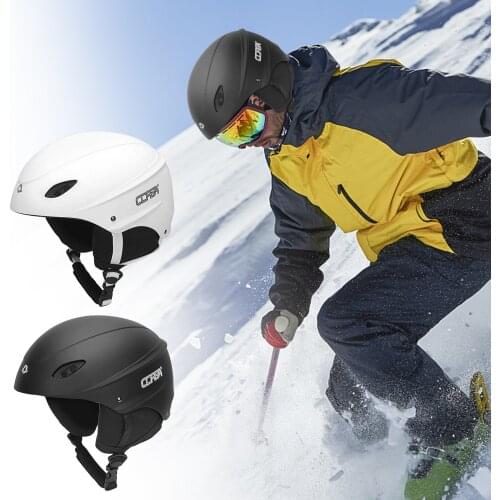 Adult Adjustable Skiing Helmet Skateboard Protective Helmet with Ear Protection Impact Resistance Helmet Ventilation Helmet