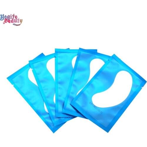 50/100 Pairs Blue Under Pad Eye Gel Patches Grafting Eyelashes For Eyelash Extension from Yogife Beauty