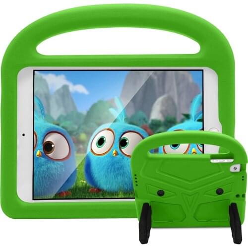 EVA Back Cover Shockproof Drop Resistance Case with Handle and Kickstand for Apple New iPad 9.7 2017 2018 Tablet Universal+Pen