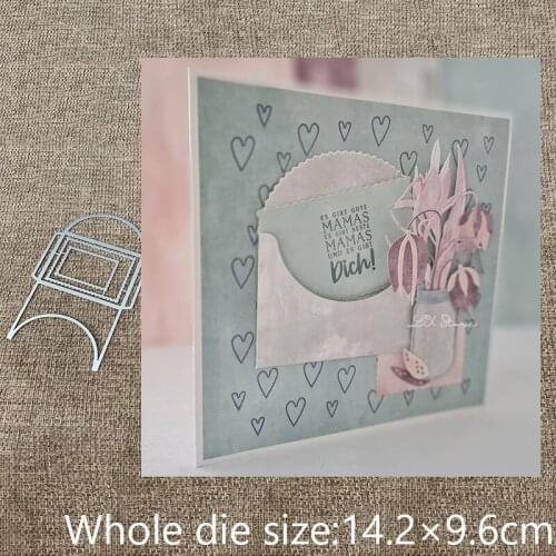 XLDesign Craft Metal Cutting Dies stencil mold Envelope decoration scrapbook Album Paper Card Craft Embossing die cuts