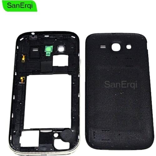 SanErqi Back Housing + Middle Bezel Middle Frame For Samsung Galaxy Grand Neo i9060 GT-I9060 DUAL SIM Middle Frame + Housing