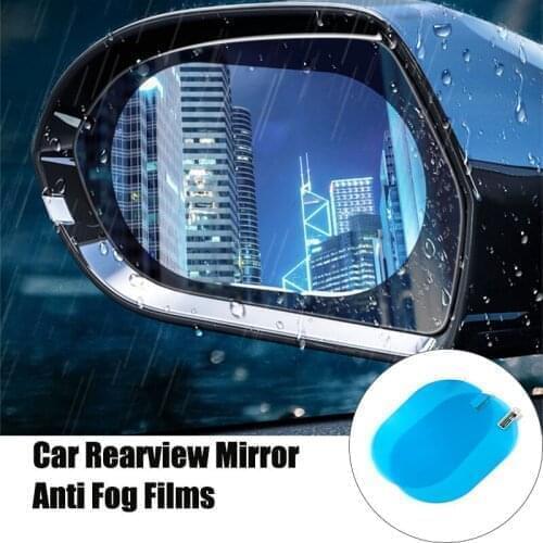 2Pcs Car Rearview Mirror Anti Water Film For Toyota Prius Levin Crown Avensis Previa FJ Cruiser Venza Sienna Alphard ZELAS HIACE