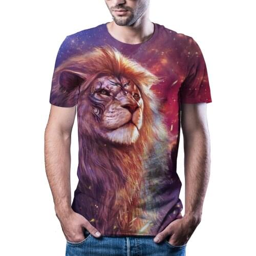 2020 3D printing T-shirt tiger leisure sports top t-shirt men / women hip hop street style T-shirt cool mens top xxs-6xl