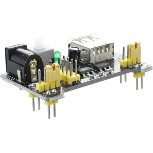 3.3V 5V Breadboard Power Supply Module for MB102 Solderless Breadboard