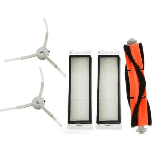 Vacuum Cleaner Accessories Main Brush Side Brushes Filter Suit For Xiaomi Vacuum 2 Roborock s50 S51 Xiaomi Mi Sweeping Robot