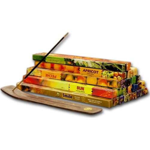Fragrances India Incense Sticks Handmade Aromatherapy Sticks 8 Sticks Per Box Sandalwood Lavender Meditation Incenses