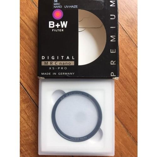 B+W XS-PRO MRC Nano UV Haze Protective Filter 49mm 52mm 55mm 58mm 62mm 67mm 72mm 77mm 82mm